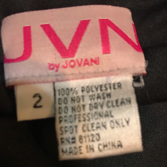 JVN By Jovani Beaded Two Piece Prom Formal Dress - Picture 7 of 7